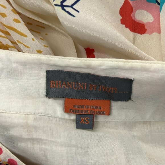 Anthropologie Bhanuni by Jyoti Skirt Womens XS Mischa Maxi Boho Printed Rayon - Picture 8 of 16